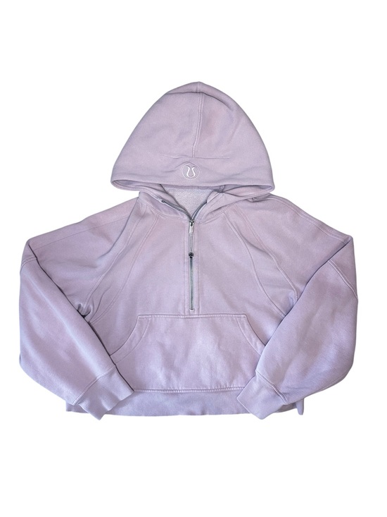 lululemon athletica Tops - lululemon athletica Lavender Half-Zip Hoodie